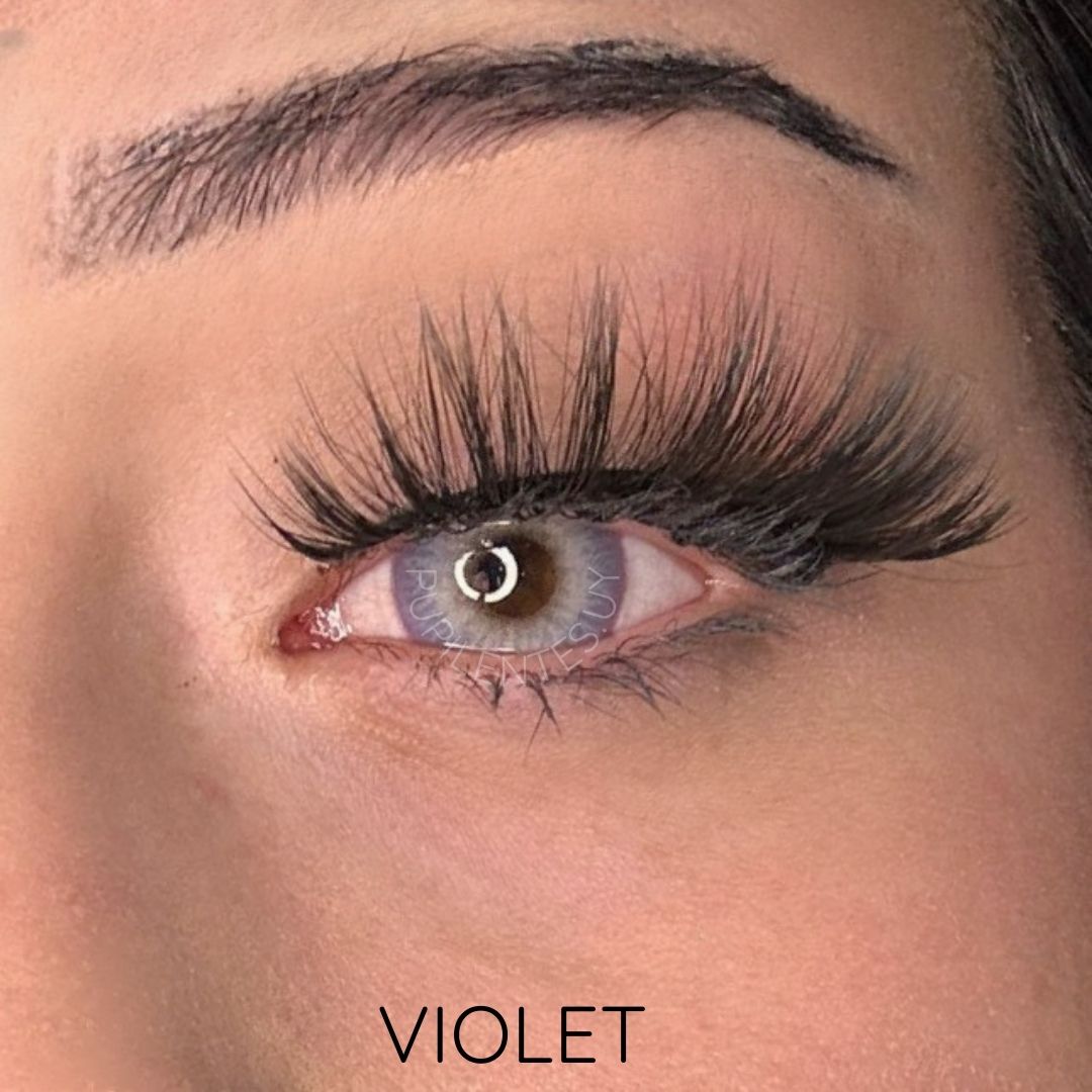Pupilentes VIOLET + estuche y accesorios