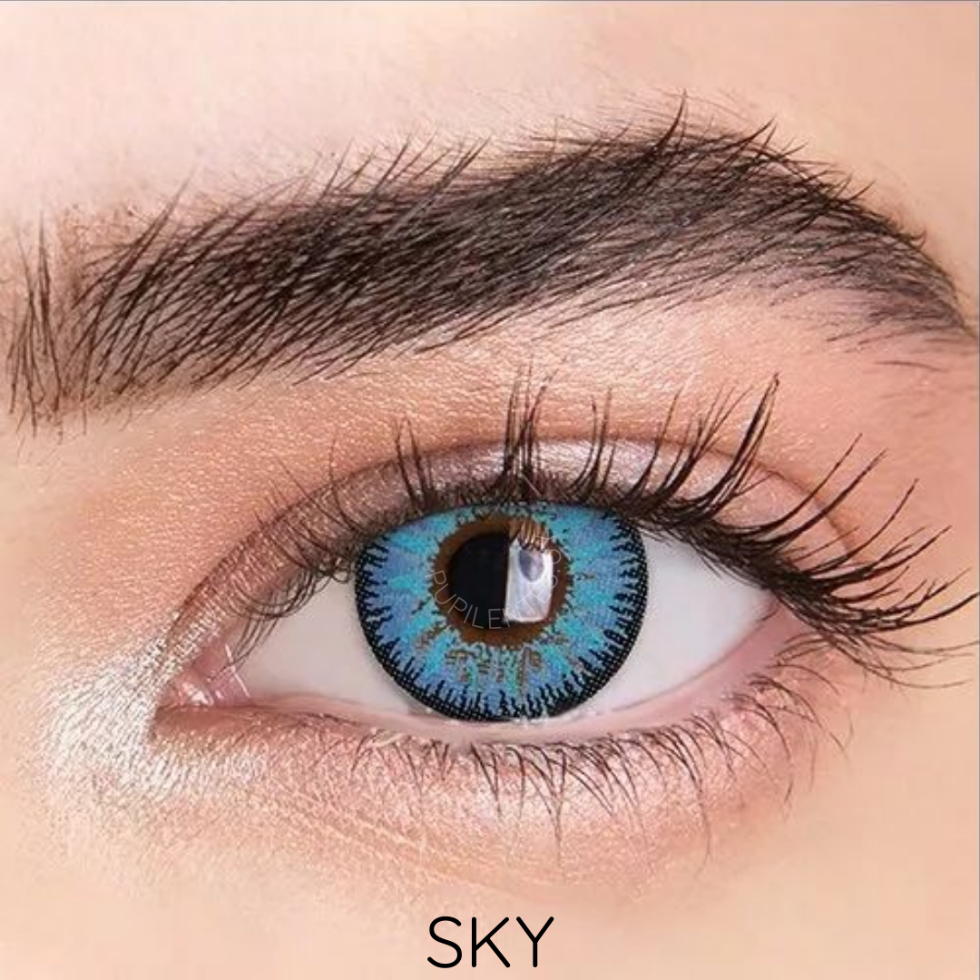 Pupilentes SKY+ estuche y accesorios