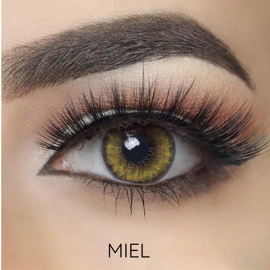 Pupilentes MIEL+ estuche y accesorios