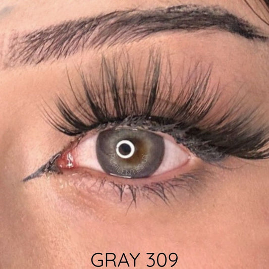 Pupilentes GRAY 309 + estuche y accesorios