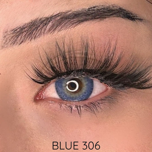 Pupilentes BLUE 306 + estuche y accesorios