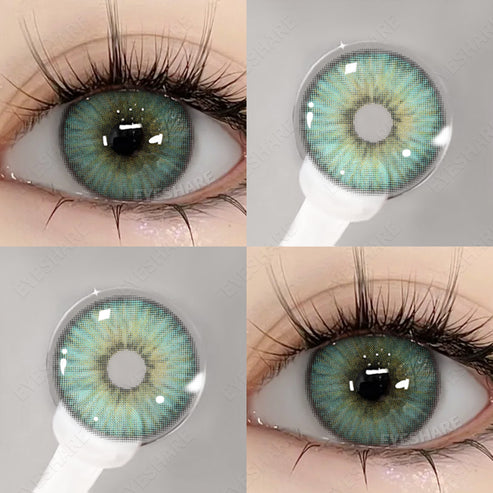 Pupilentes Estonia Green - EyeShare Anuales + Estuche