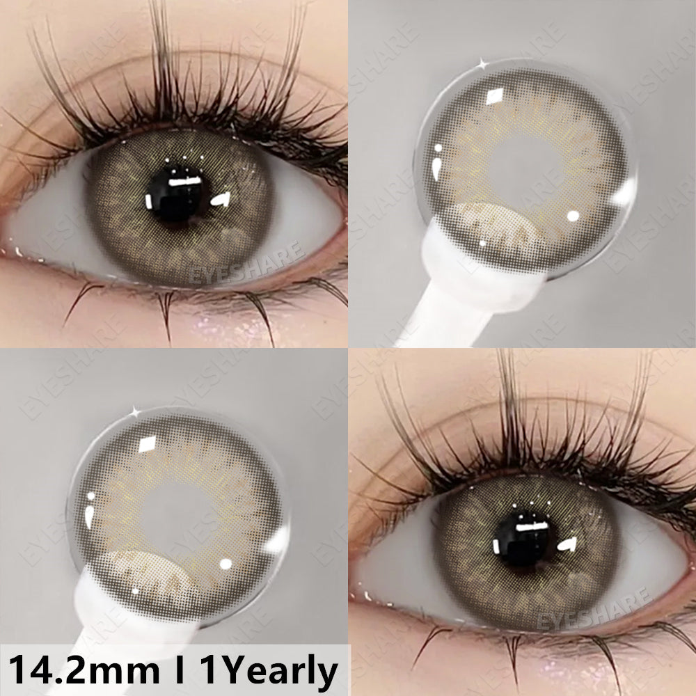 Pupilentes Myakhie Brown - EyeShare Anuales + Estuche