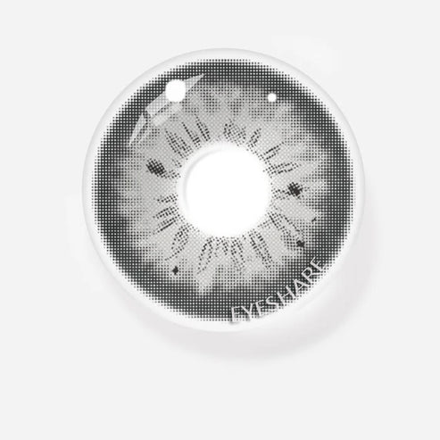 Pupilentes Blackspot Gray - EyeShare Anuales + Estuche