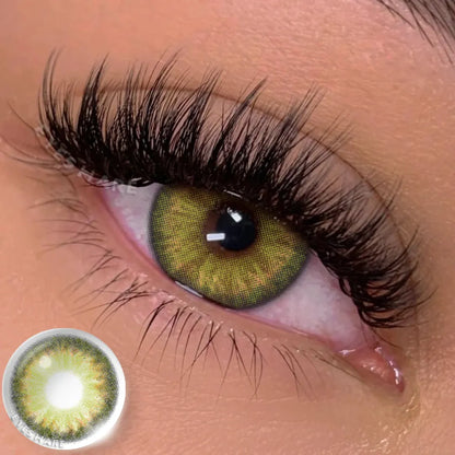 Pupilentes Miki Green - EyeShare Anuales + Estuche