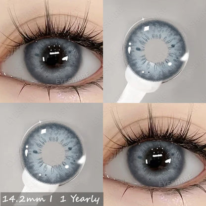 Pupilentes Blackspot Blue - EyeShare Anuales + Estuche