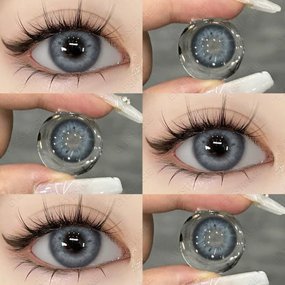 Pupilentes Blackspot Blue - EyeShare Anuales + Estuche
