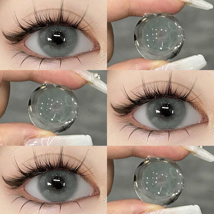 Pupilentes Brazil Girl Graphite - EyeShare Anuales + Estuche