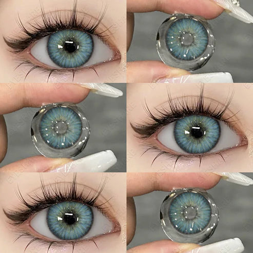 Pupilentes Estonia Blue - EyeShare Anuales + Estuche