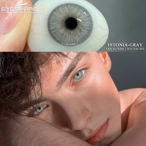 Pupilentes Estonia Gray - EyeShare Anuales + Estuche