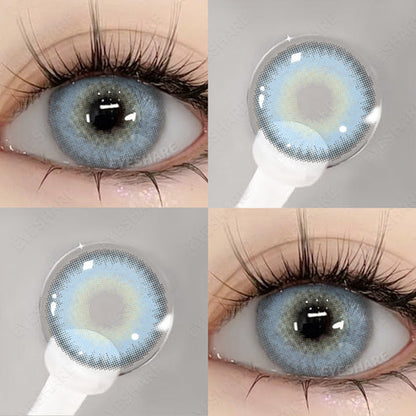 Pupilentes Iceland Blue - EyeShare Anuales + Estuche