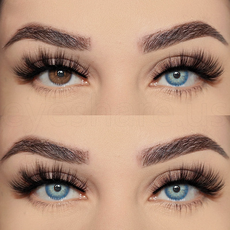 Pupilentes Pattaya Blue - EyeShare Anuales + Estuche
