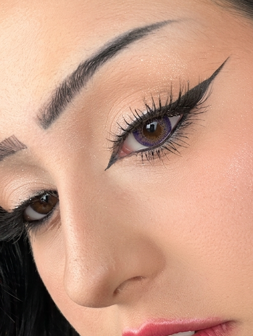 Pupilentes LAVANDER+ estuche y accesorios
