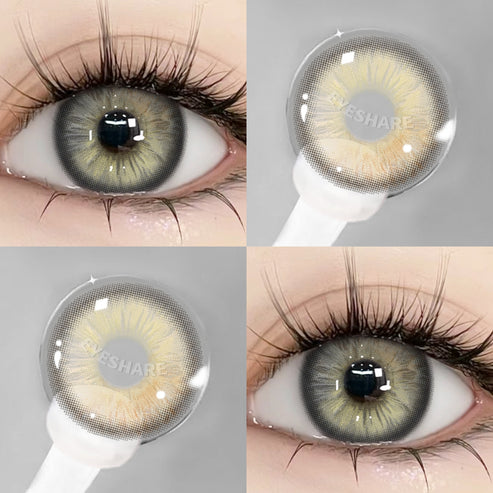 Pupilentes Nicosia Brown - EyeShare Anuales + Estuche