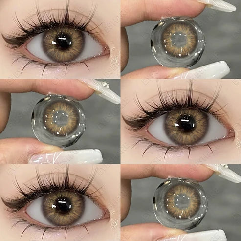 Pupilentes OMG Brown - EyeShare Anuales + Estuche