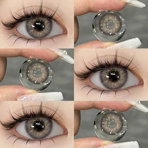 Pupilentes OMG Gray - EyeShare Anuales + Estuche