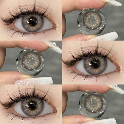 Pupilentes OMG Gray - EyeShare Anuales + Estuche