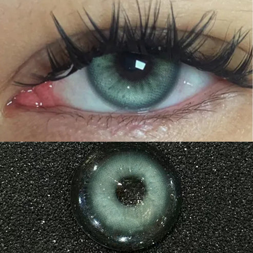 Pupilentes Polaris Green - EyeShare Anuales + Estuche