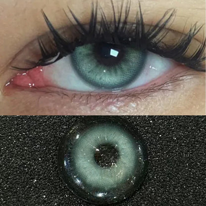 Pupilentes Polaris Green - EyeShare Anuales + Estuche