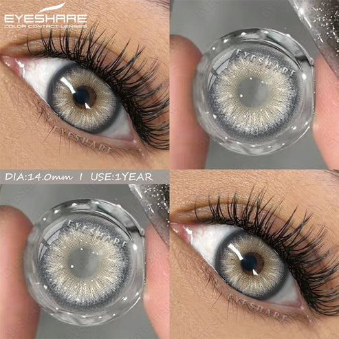 Pupilentes Seine Gray - EyeShare Anuales + Estuche
