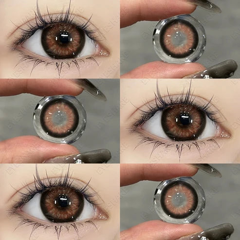 Pupilentes Swan Chocolate - EyeShare Anuales + Estuche