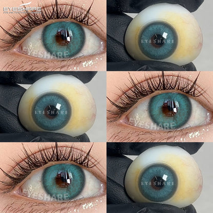 Pupilentes Zurich Green - EyeShare Anuales + Estuche