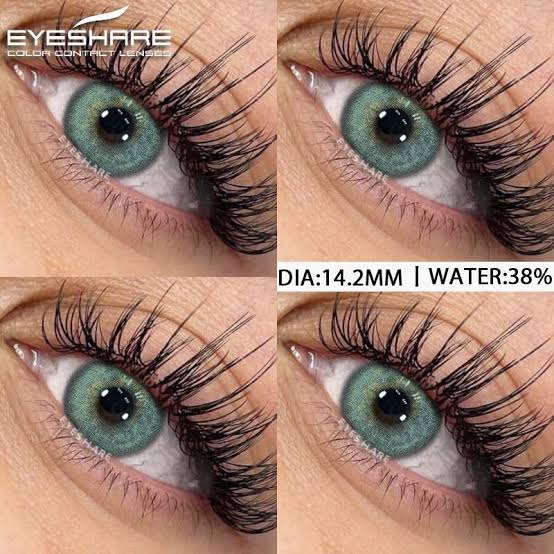 Pupilentes Barcelona Green - EyeShare Anuales + Estuche