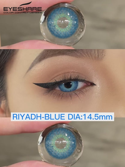 Pupilentes Riyadh Brown - EyeShare 6 meses + Estuche